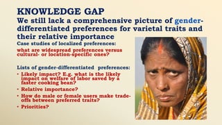 Why isn't gender just about impact?