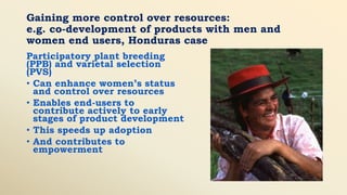 Why isn't gender just about impact?