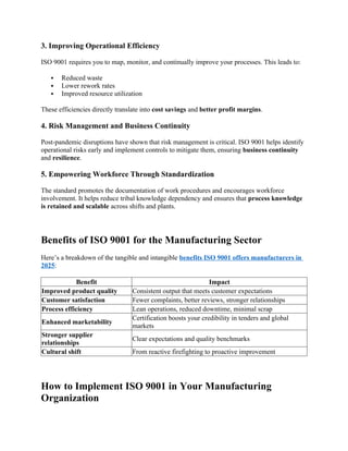 how to reduce rework risk in high-torque connection... Why ISO 9001 is Crucial for the Manufacturing Sector in 2025.docx