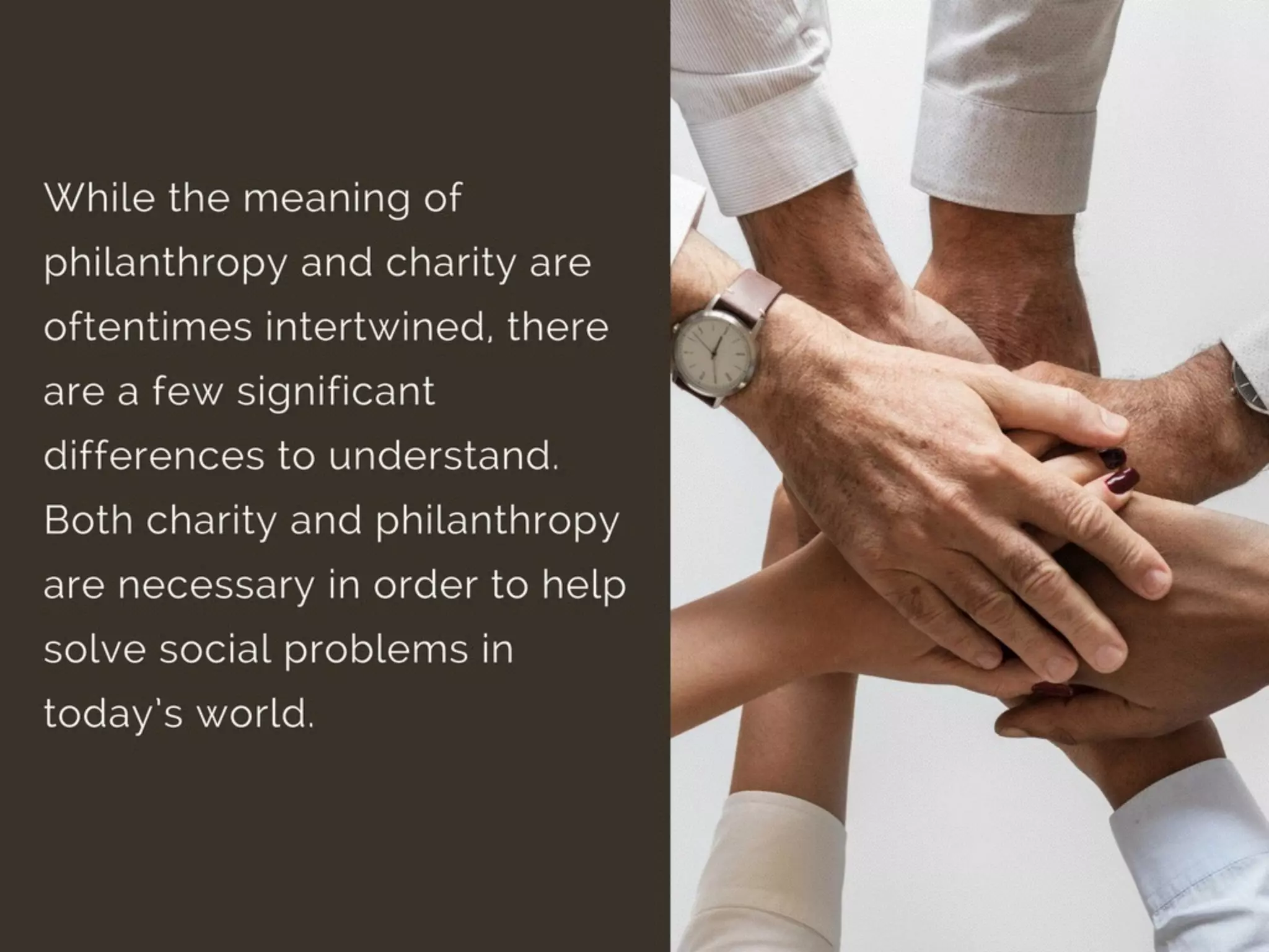 WHAT IS PHILANTHROPY AND WHY IS IT IMPORTANT visual data 3