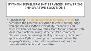 Why is Python preferred over other Programming languages pptt.pptx