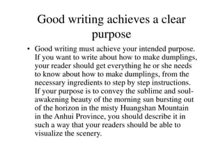 WHY IS WRITING SO IMPORTANT