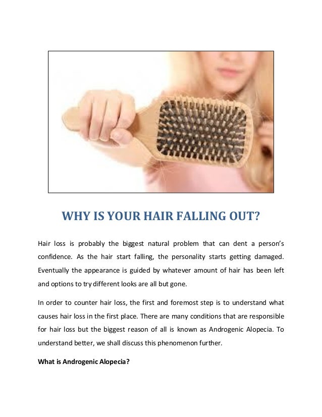 Why Is Your Hair Falling Out?