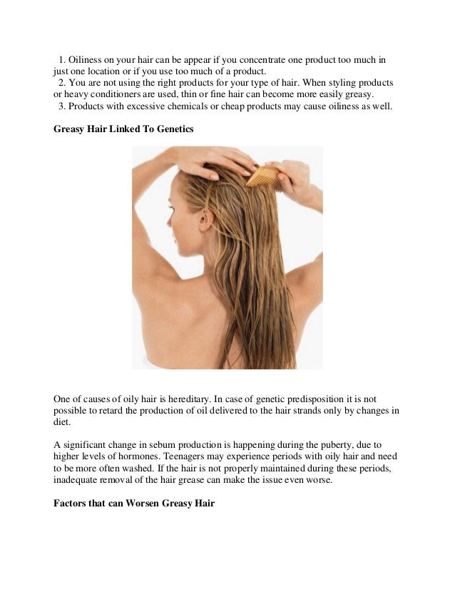 Why Is Your Hair So Oily