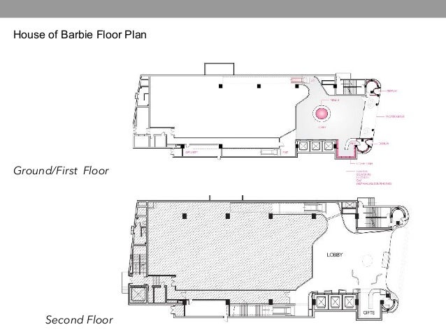 barbie's dream house floor plan