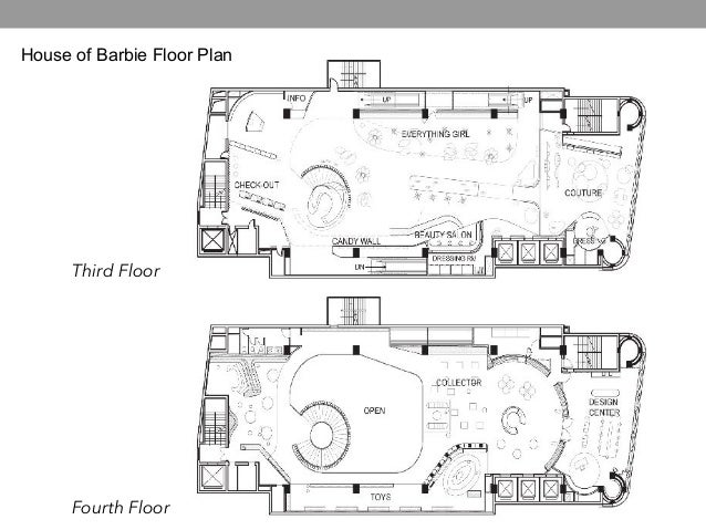 barbie dreamhouse floorplan