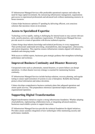 Why IT Infrastructure Managed Services Are Essential for Modern ...