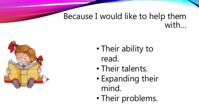 why i would like to be a teacher