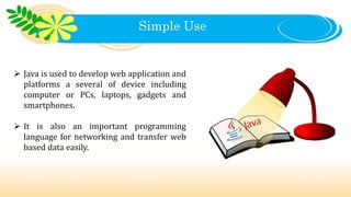 Why java is important in programming language? | PPT
