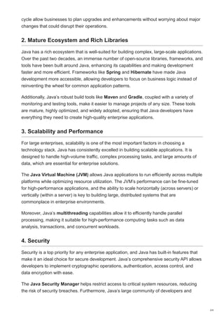 Why Java Remains the Top Choice for Enterprise Applications in 2026 | PDF