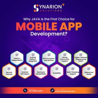 Why JAVA is First-Choice for Mobile App Development?