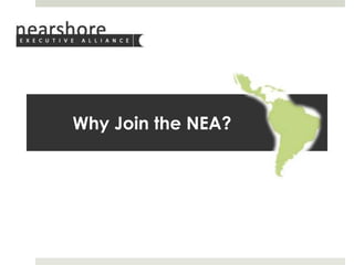 Why Join the NEA?
 