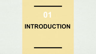 INTRODUCTION
01
 