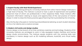 Why Ku Why KU University is the Best Interior Design Institute.pdf