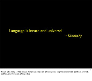 Why Languages Matter 20090123
