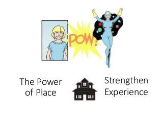 Create an experience 
not a product 
55 
Product or Service Environment People 
#LibrarySuperPower 
@KarenAPerry 
 