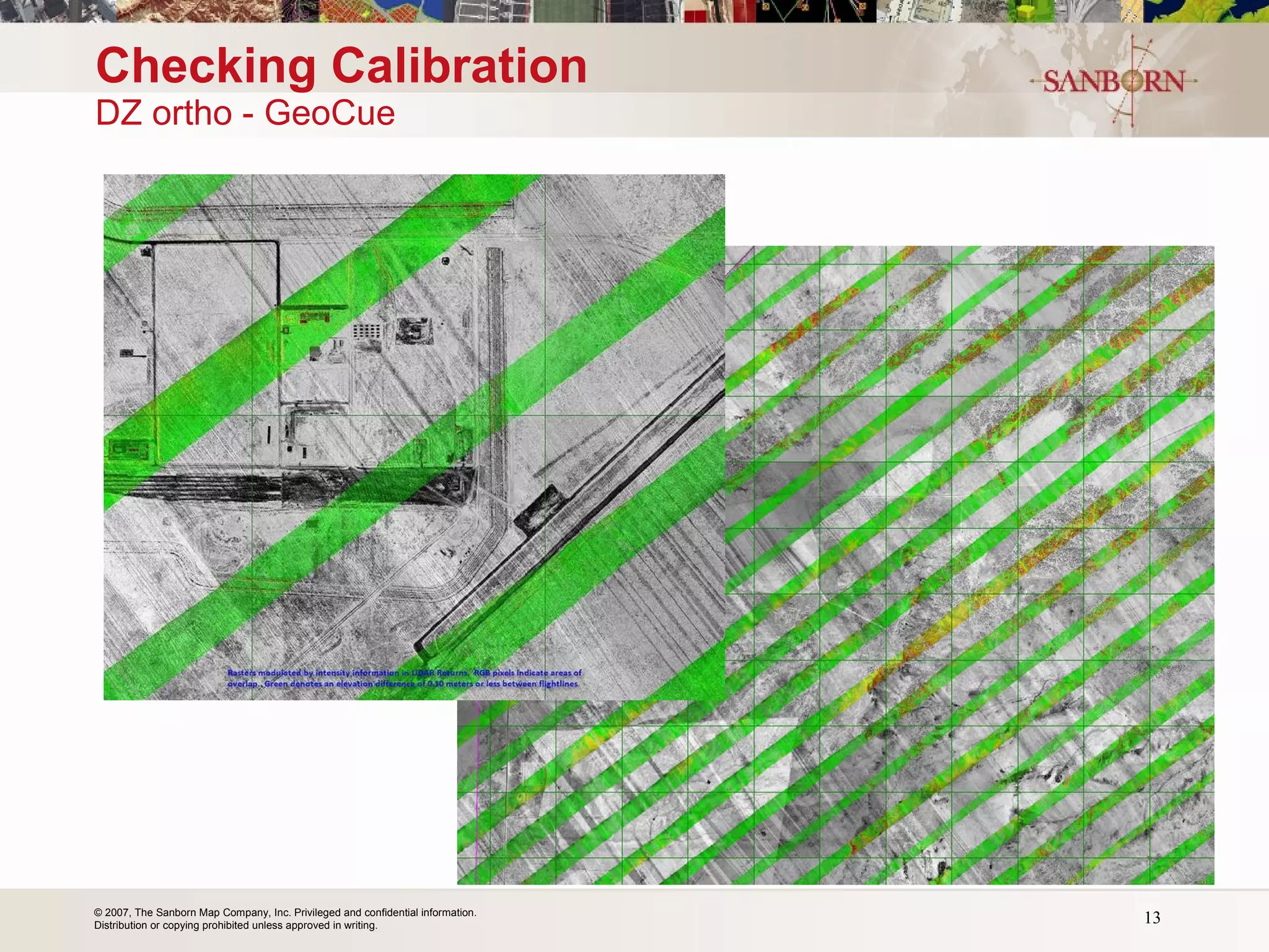 Checking Calibration DZ ortho - GeoCue 