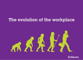The evolution of the workplace
 