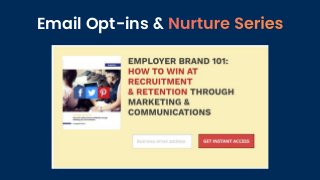 Email Opt-ins &
 