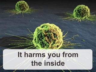 Copyright © 2012, Oracle and/or its affiliates. All rights reserved. Insert Information Protection Policy Classification from Slide 1229
It harms you from
the inside
 