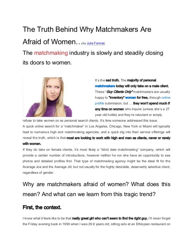 Matchmaking Service St Louis