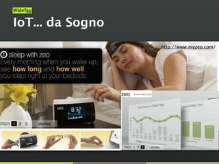 http://www.myzeo.com/
IoT... da Sogno
 