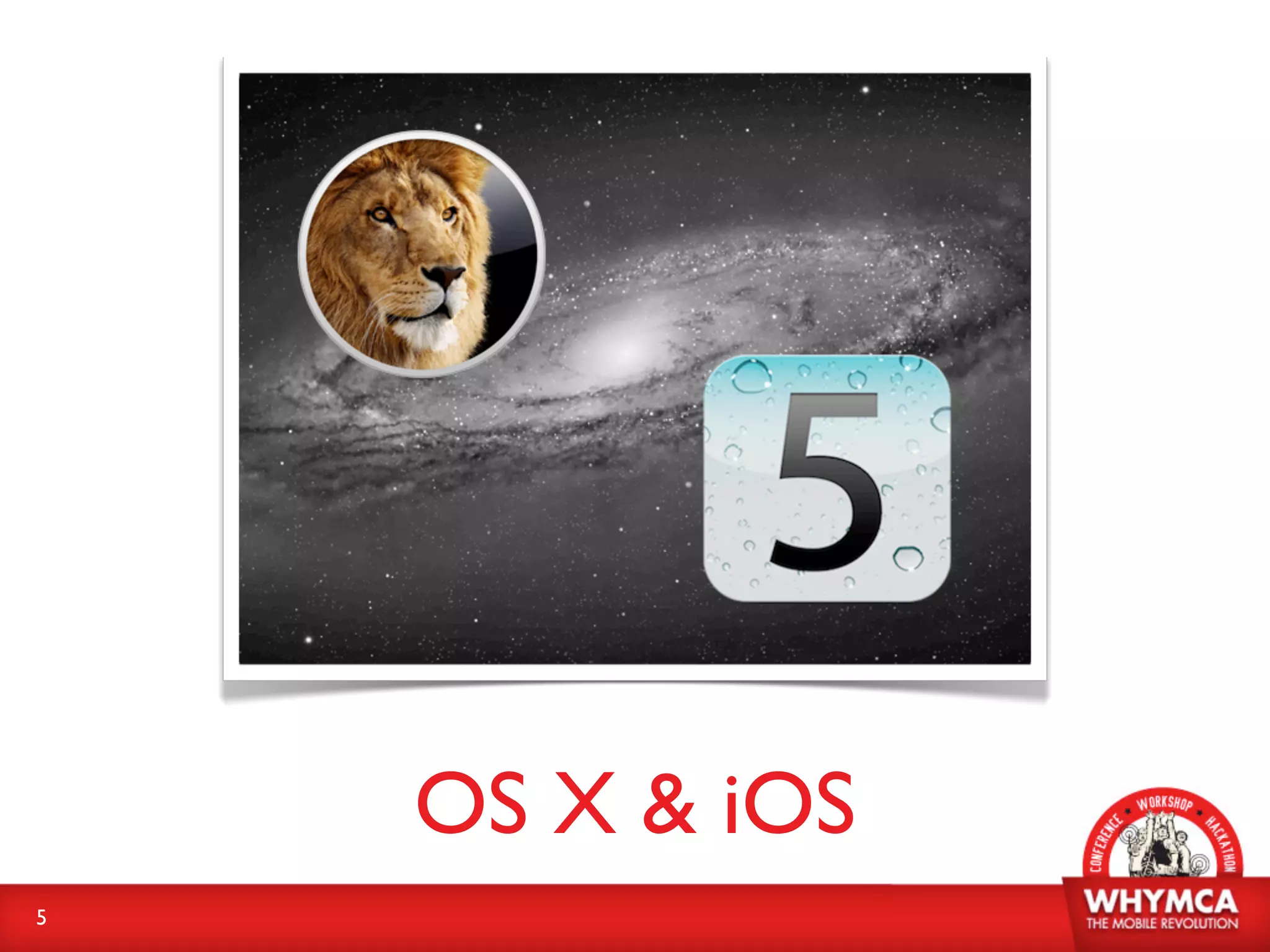 OS X & iOS
5
 