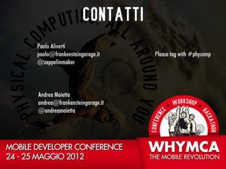Physical Computing - Tutto intorno a te
