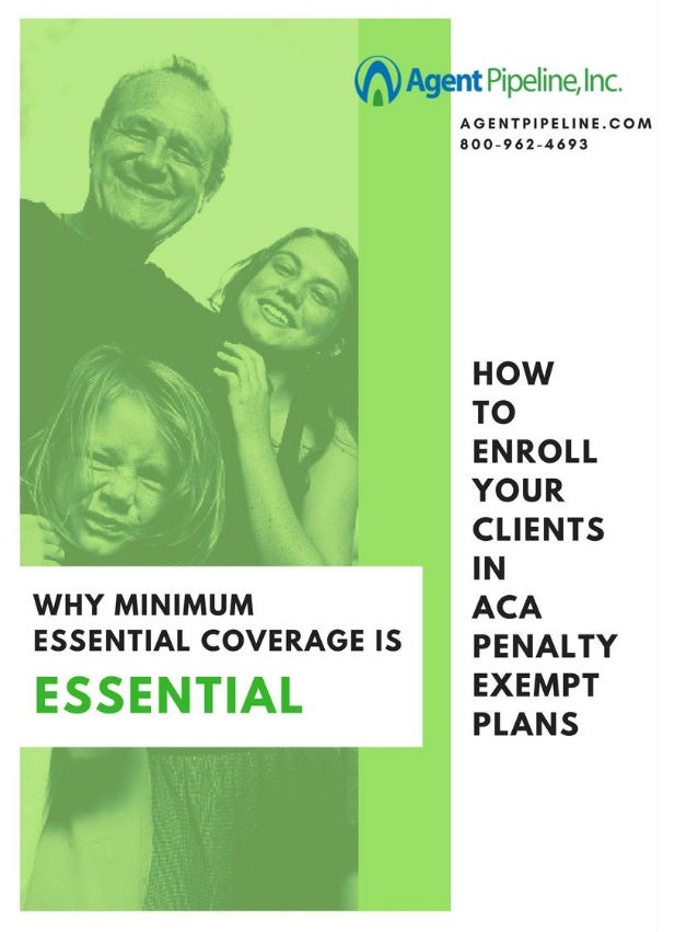 Why Minimum Essential Plans are Essential