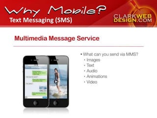 Text Messaging (SMS)
 