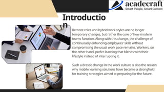 Why Mobile Learning Solutions Are Now Essential for a Future-Ready ...