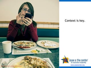 Context  Is  Key Context is key. http://www.flickr.com/people/stopbits/ 