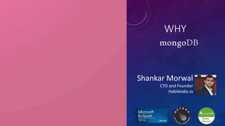 WHY
Shankar Morwal
CTO and Founder
Habilelabs.io
 