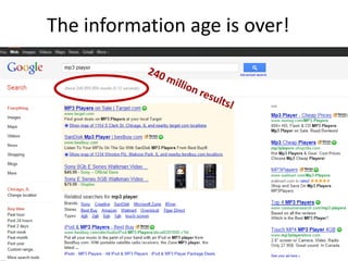 The information age is over!
 