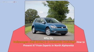 Why My
How to
Prevent It? From Experts in North Alpharetta
 