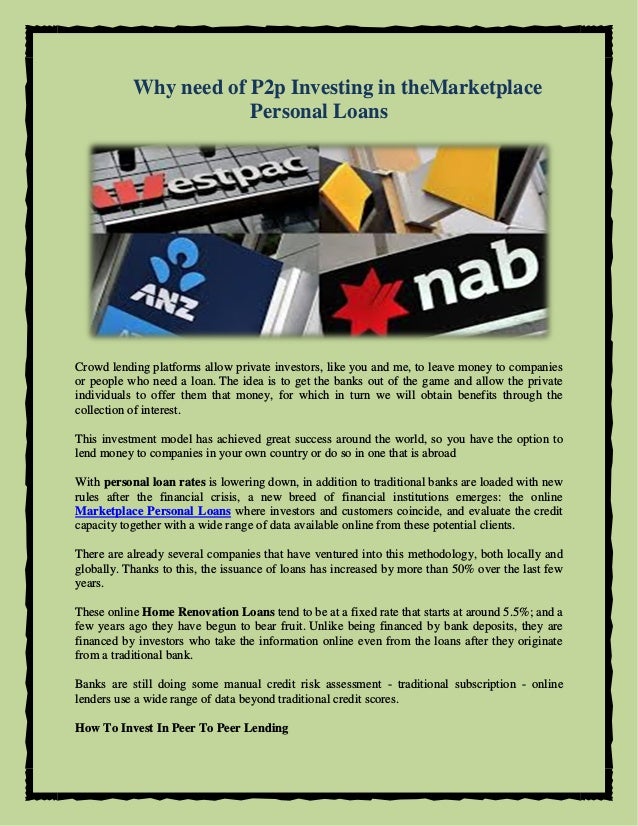 Personal Loan For Investing