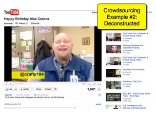 Crowdsourcing
 Example #2:
Deconstructed
 