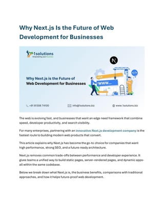 Why Next.js Is the Future of Web Development for Businesses.pdf
