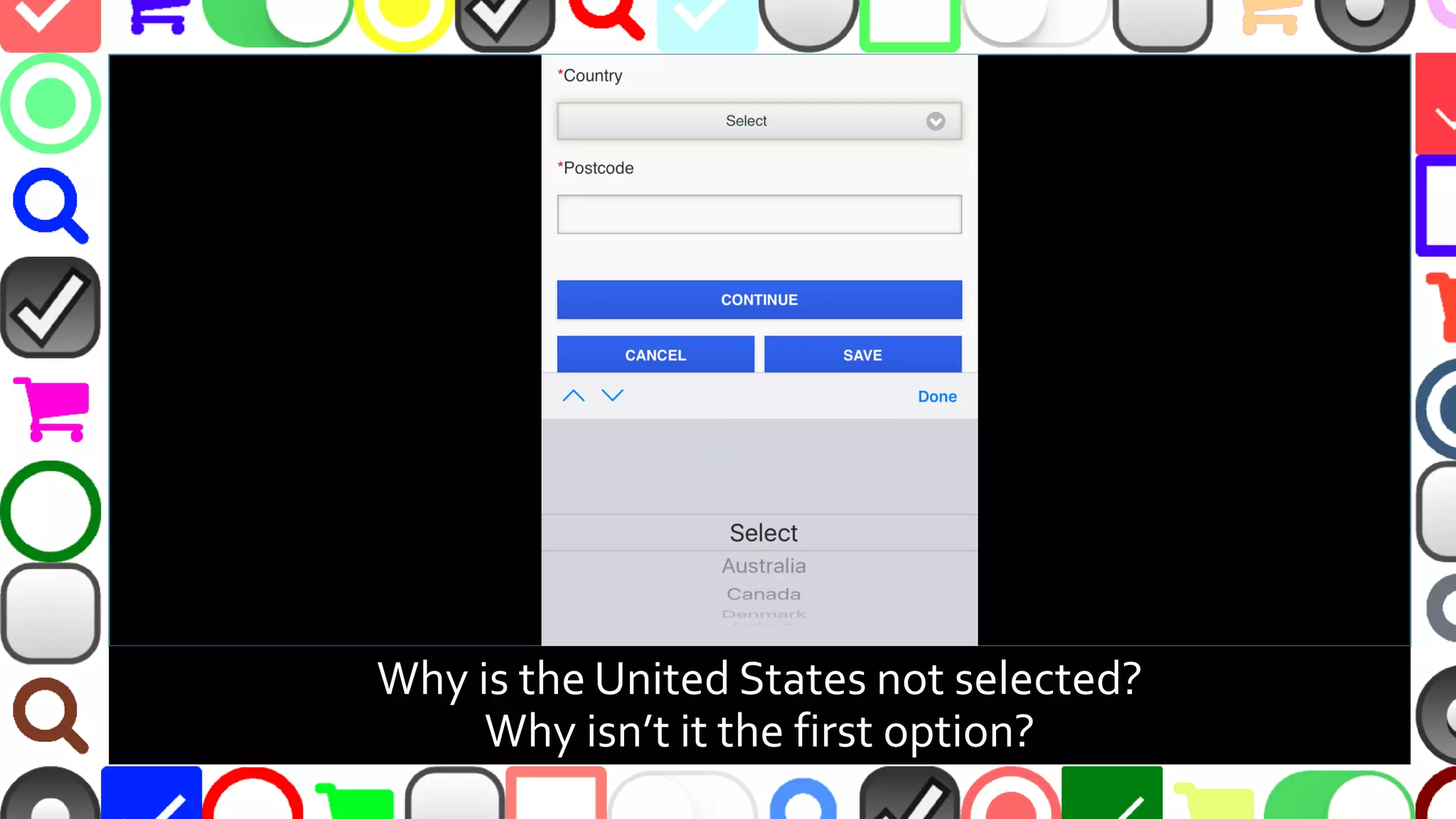 @malekontheweb
Why is the United States not selected?
Why isn’t it the first option?
 