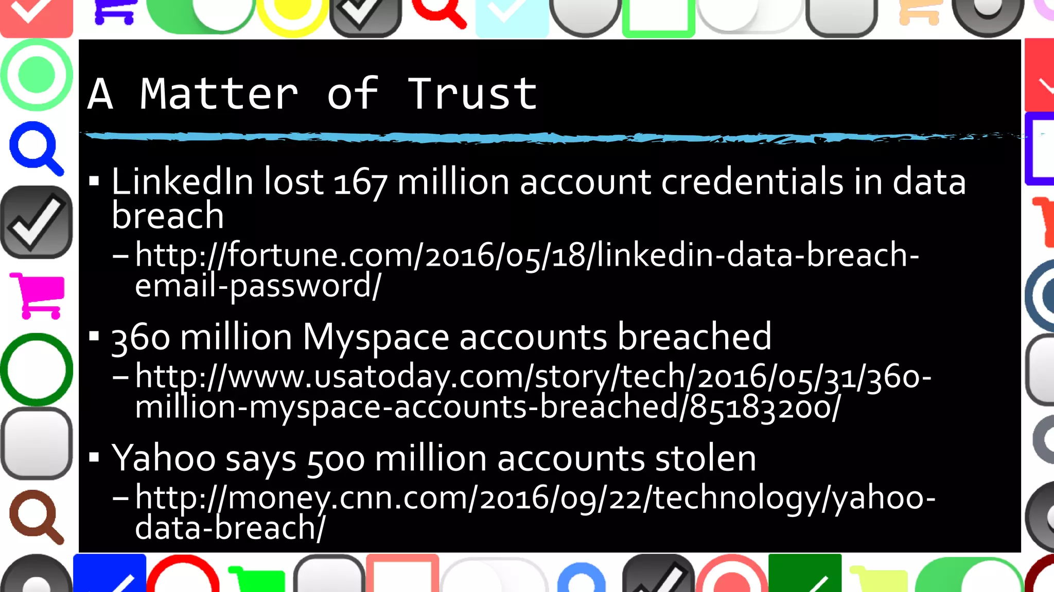 @malekontheweb
Placeholder Hints with Labels
▪ Pros:
–Use less screen real estate to display instructions
–Guide users to desired input format
▪ (i.e. “Phone Format: nnn-nnn-nnnn”)
▪ Cons:
–Previously mentioned placeholder issues…
 