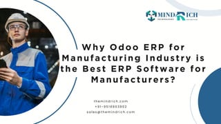 Why Odoo ERP for Manufacturing Industry is the Best ERP Software for ...