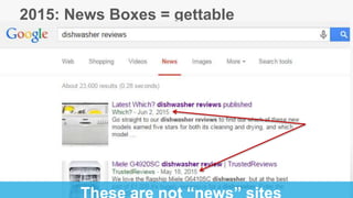 2015: News Boxes = gettable
 