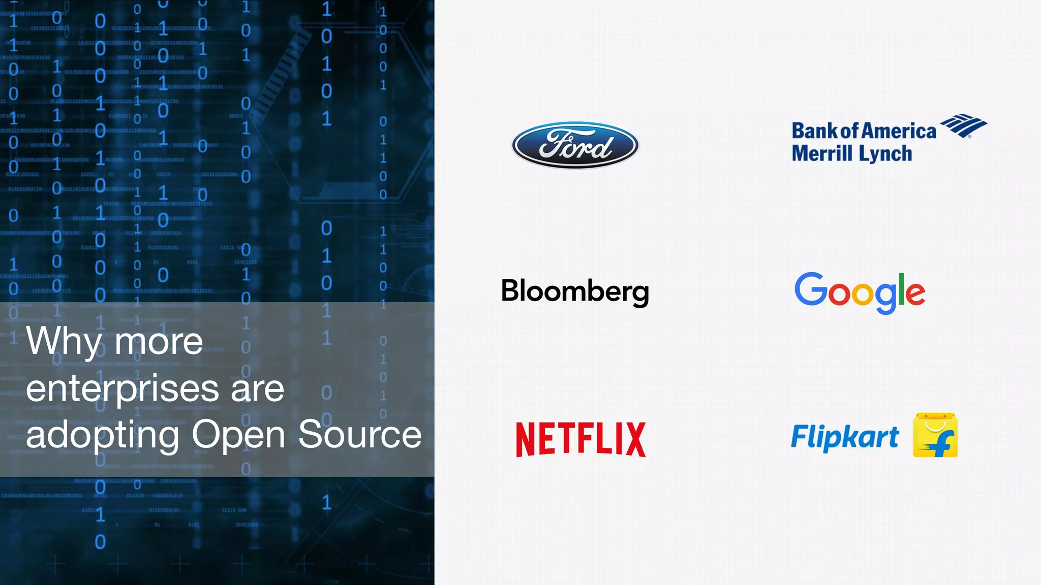 Why more
enterprises are
adopting Open Source
 