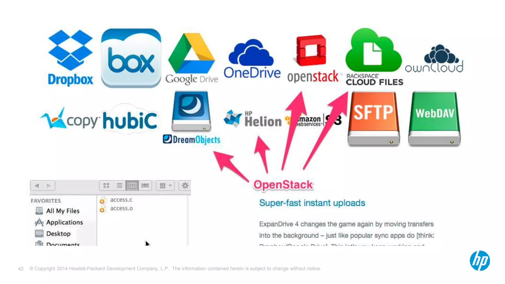 © Copyright 2014 Hewlett-Packard Development Company, L.P. The information contained herein is subject 42 to change without notice. 
 