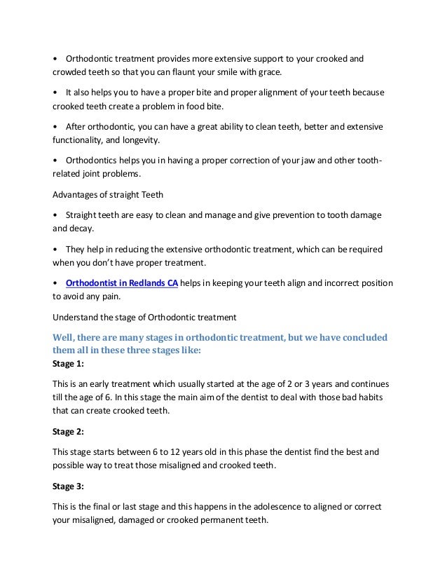 Why orthodontic treatment is Important