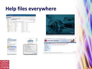 Help files everywhere
 