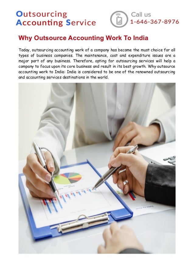 Why Outsource Accounting Work To India