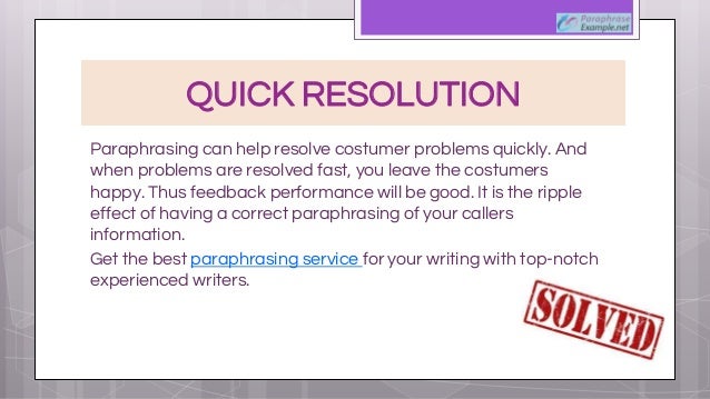 Why Paraphrasing Is Important In Customer Service