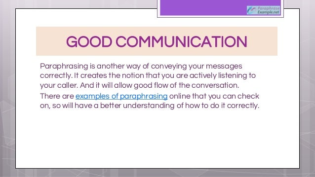 Why Paraphrasing Is Important In Customer Service