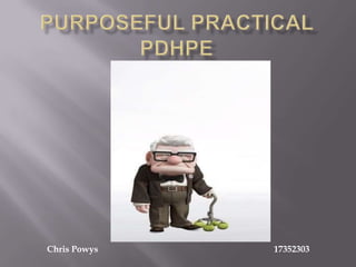 Purposeful Practical PDHPE Chris Powys 					      17352303 